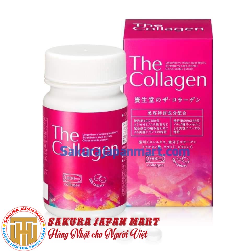 Viên uống The Collagen Shiseido Nhật Bản 126 viên